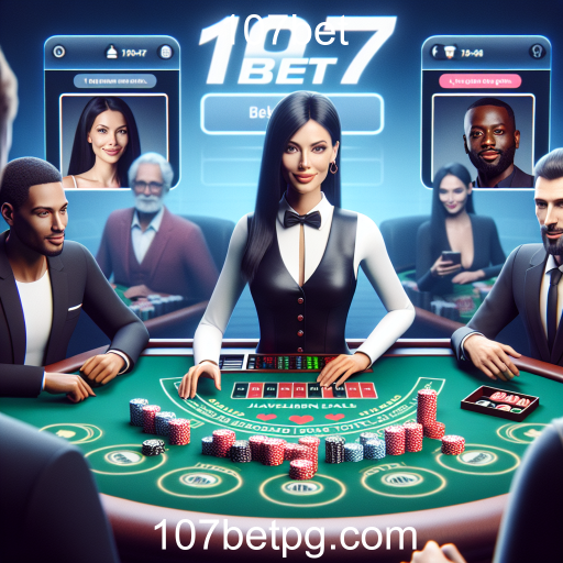 A Emoção dos Jogos de Cassino Ao Vivo no 107bet